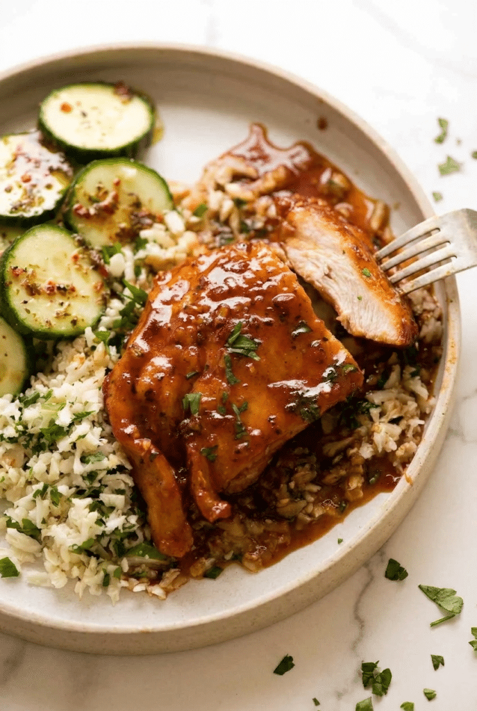 Honey Garlic Chicken Breast (2)